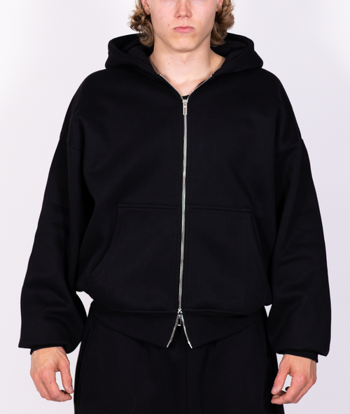 DOUBLE ZIP HOODIE